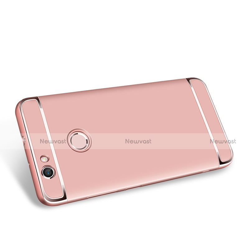 Luxury Metal Frame and Plastic Back Cover M02 for Huawei Nova Rose Gold