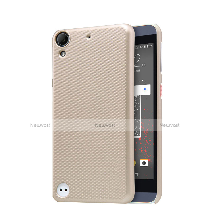 Mesh Hole Hard Rigid Case Back Cover for HTC Desire 530 Gold