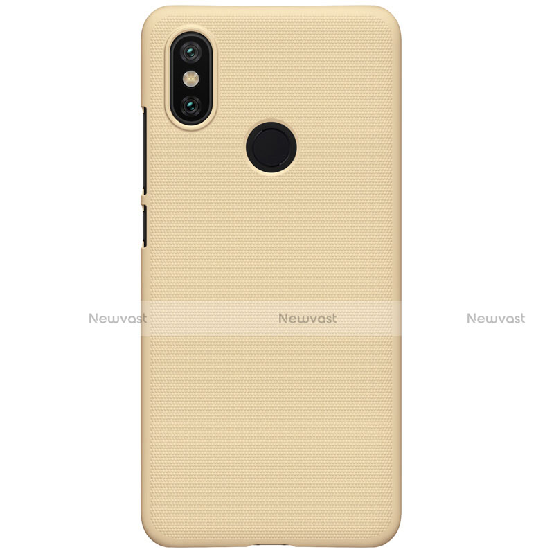 Mesh Hole Hard Rigid Case Back Cover for Xiaomi Mi 6X Gold