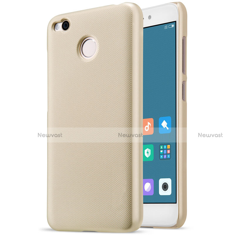 Mesh Hole Hard Rigid Case Back Cover for Xiaomi Redmi 4X Gold