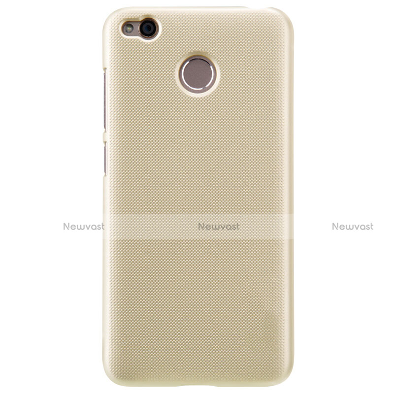 Mesh Hole Hard Rigid Case Back Cover for Xiaomi Redmi 4X Gold