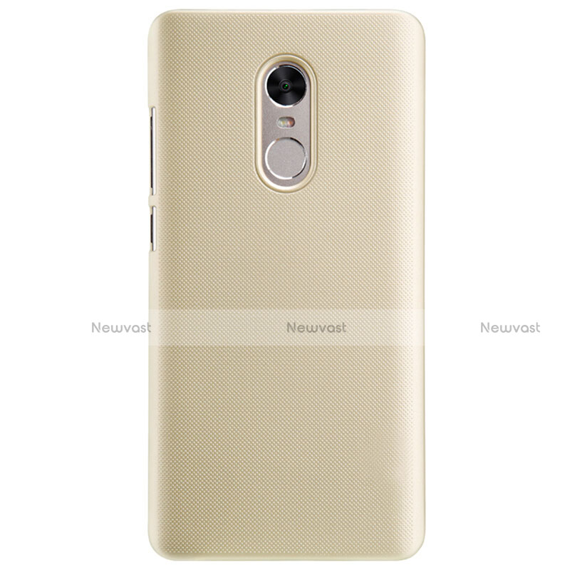 Mesh Hole Hard Rigid Case Back Cover for Xiaomi Redmi Note 4X Gold