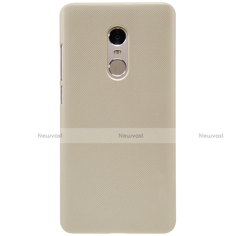 Mesh Hole Hard Rigid Case Back Cover for Xiaomi Redmi Note 4X High Edition Gold