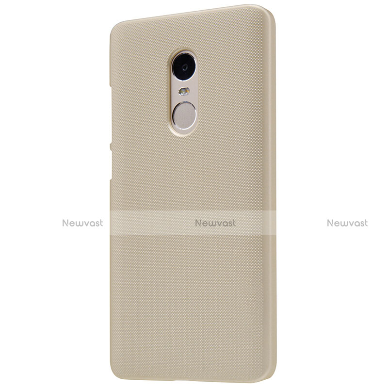 Mesh Hole Hard Rigid Case Back Cover for Xiaomi Redmi Note 4X High Edition Gold