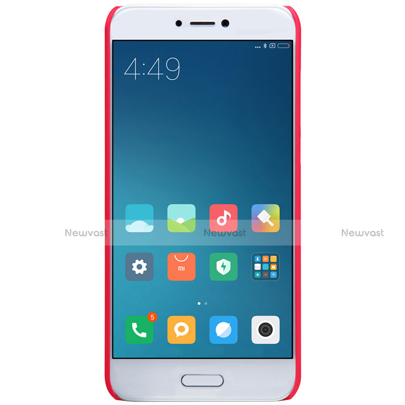 Mesh Hole Hard Rigid Cover for Xiaomi Mi 5C Red