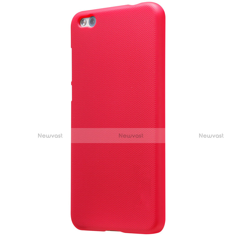 Mesh Hole Hard Rigid Cover for Xiaomi Mi 5C Red