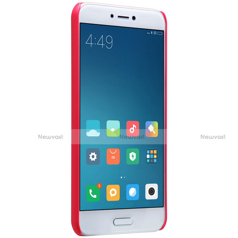 Mesh Hole Hard Rigid Cover for Xiaomi Mi 5C Red