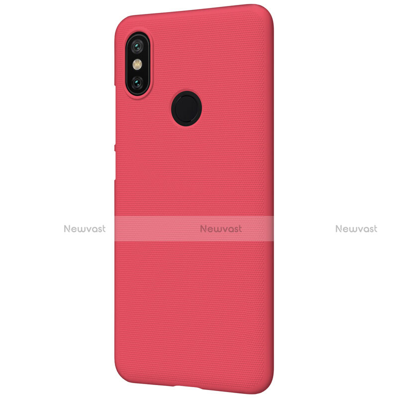 Mesh Hole Hard Rigid Cover for Xiaomi Mi 6X Red