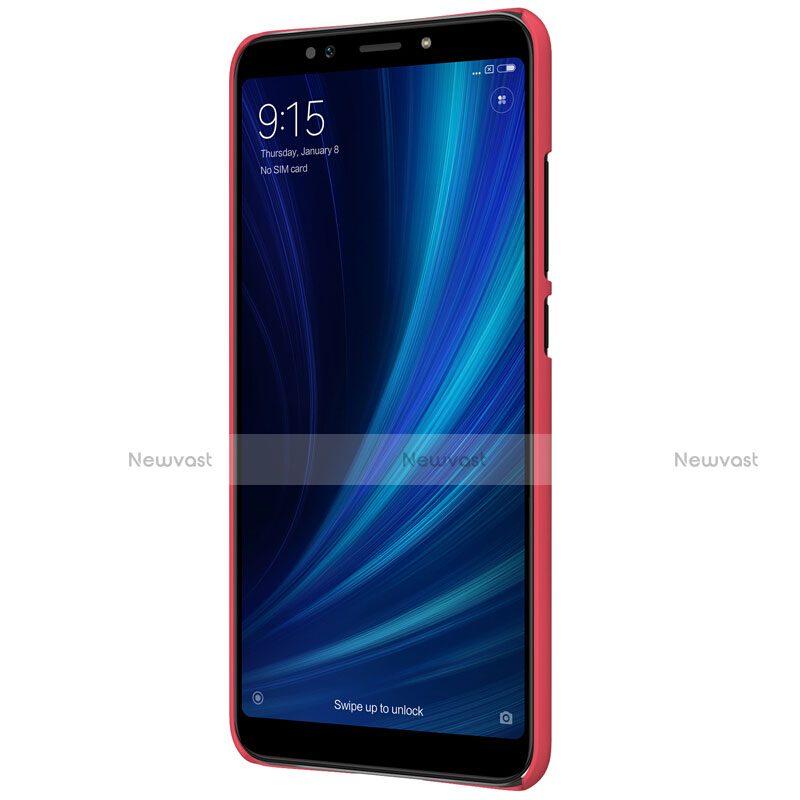 Mesh Hole Hard Rigid Cover for Xiaomi Mi 6X Red