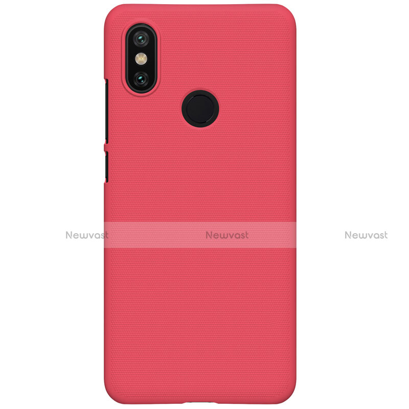 Mesh Hole Hard Rigid Cover for Xiaomi Mi 6X Red