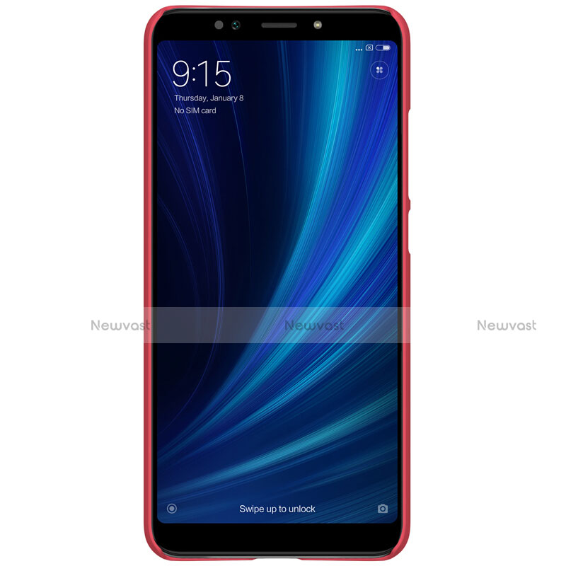 Mesh Hole Hard Rigid Cover for Xiaomi Mi 6X Red