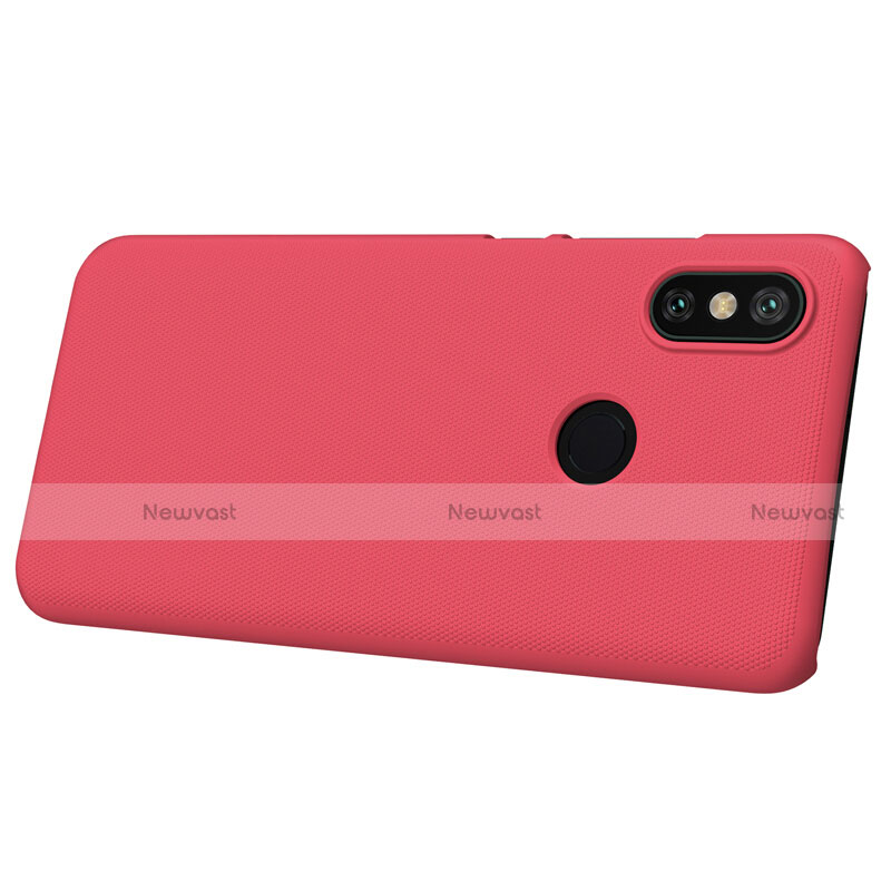 Mesh Hole Hard Rigid Cover for Xiaomi Mi 6X Red