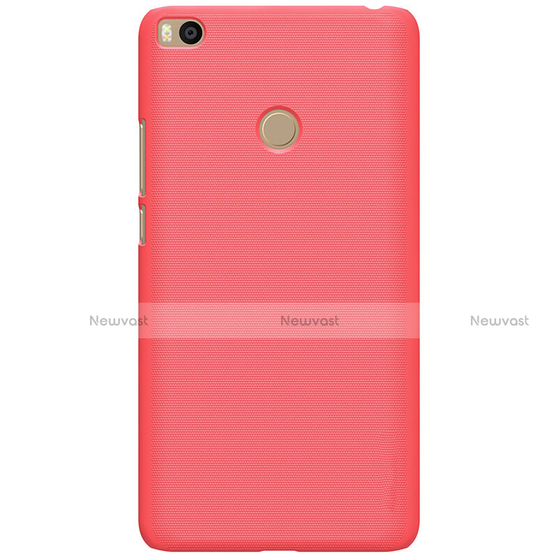 Mesh Hole Hard Rigid Cover for Xiaomi Mi Max 2 Red