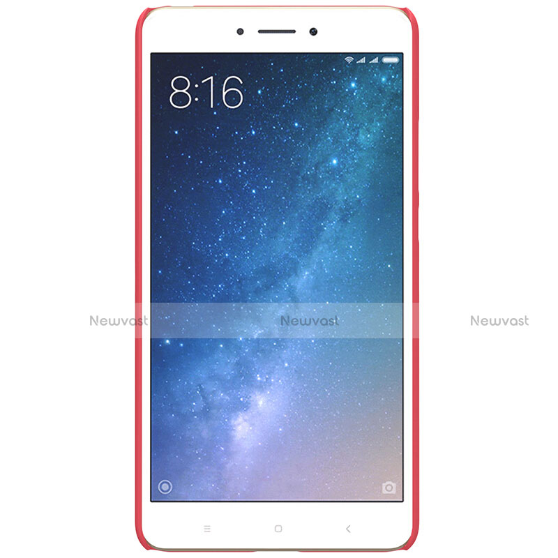 Mesh Hole Hard Rigid Cover for Xiaomi Mi Max 2 Red