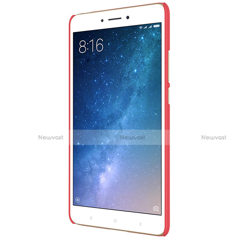 Mesh Hole Hard Rigid Cover for Xiaomi Mi Max 2 Red