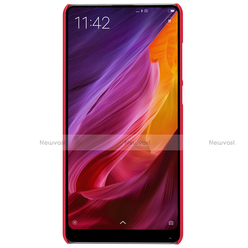 Mesh Hole Hard Rigid Cover for Xiaomi Mi Mix 2 Red