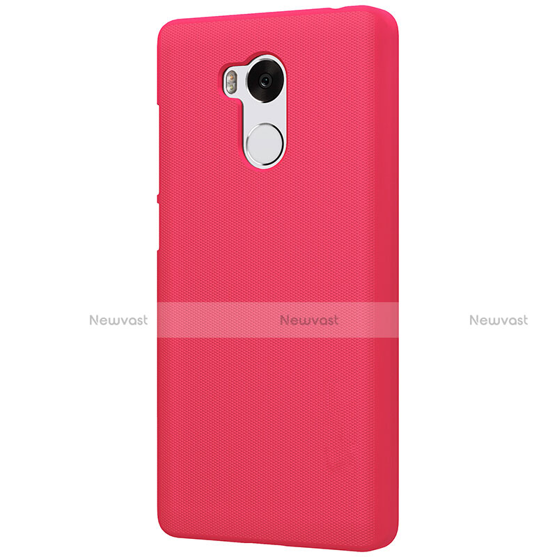 Mesh Hole Hard Rigid Cover for Xiaomi Redmi 4 Prime High Edition Red