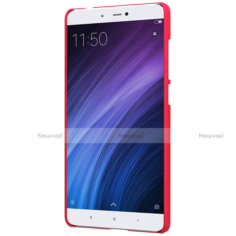 Mesh Hole Hard Rigid Cover for Xiaomi Redmi 4 Prime High Edition Red