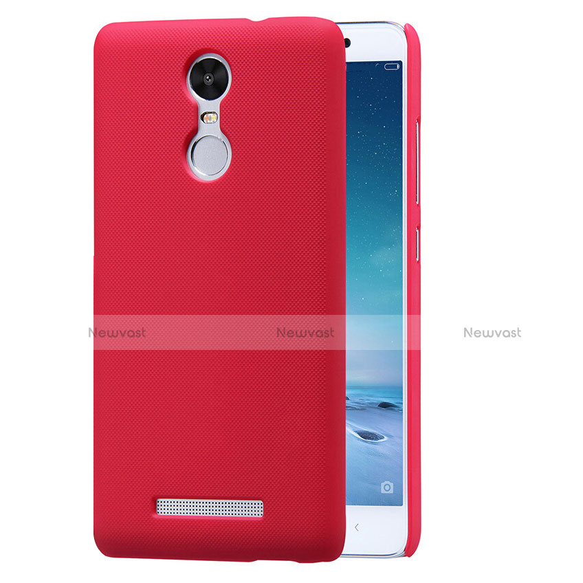 Mesh Hole Hard Rigid Cover for Xiaomi Redmi Note 3 MediaTek Red