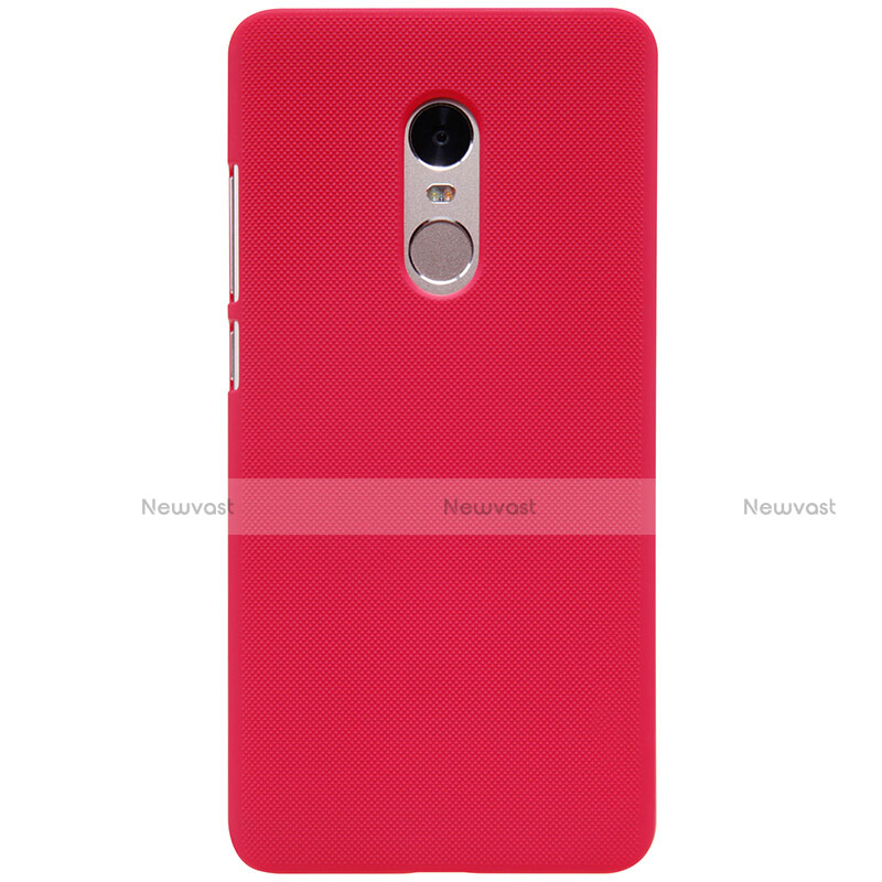 Mesh Hole Hard Rigid Cover for Xiaomi Redmi Note 4 Red