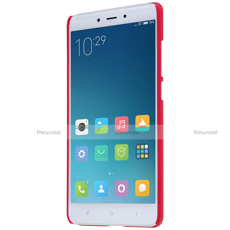 Mesh Hole Hard Rigid Cover for Xiaomi Redmi Note 4 Red