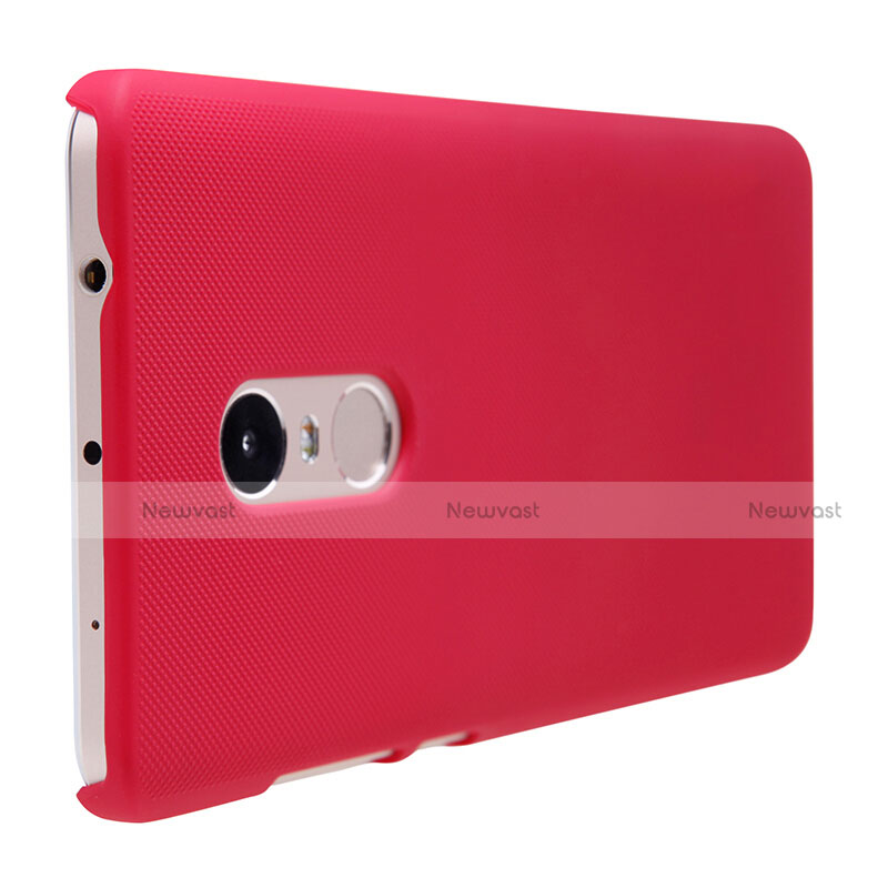 Mesh Hole Hard Rigid Cover for Xiaomi Redmi Note 4 Red