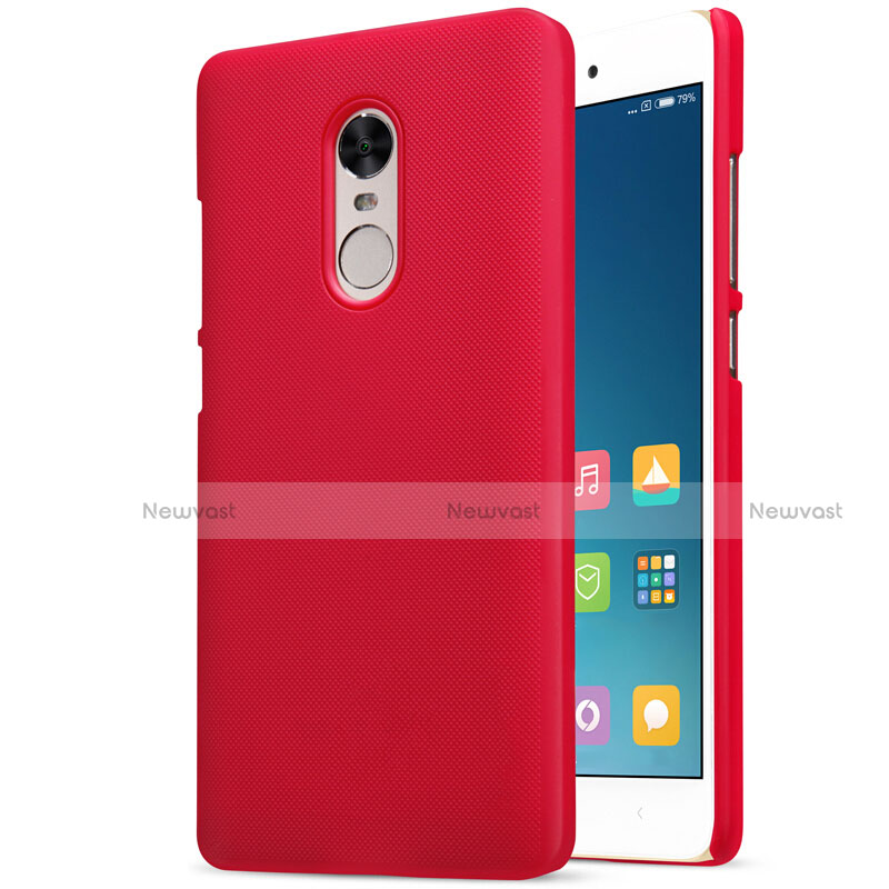 Mesh Hole Hard Rigid Cover for Xiaomi Redmi Note 4 Standard Edition Red