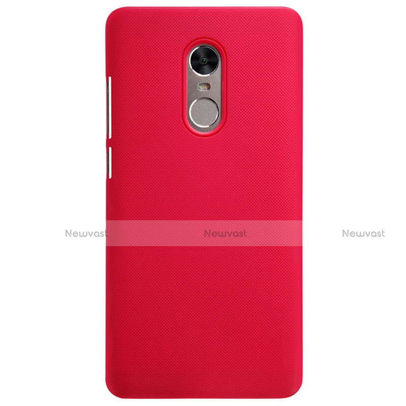 Mesh Hole Hard Rigid Cover for Xiaomi Redmi Note 4 Standard Edition Red