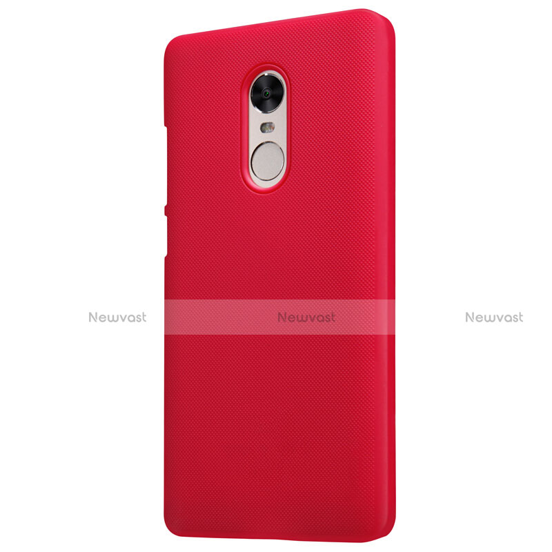 Mesh Hole Hard Rigid Cover for Xiaomi Redmi Note 4 Standard Edition Red