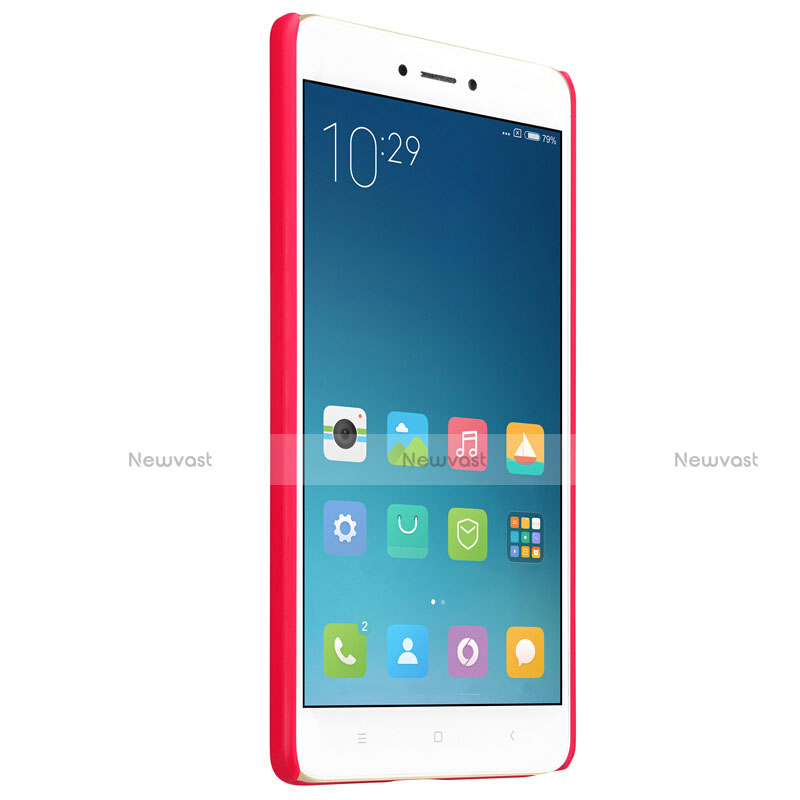 Mesh Hole Hard Rigid Cover for Xiaomi Redmi Note 4 Standard Edition Red