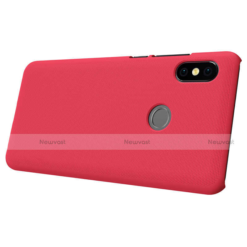 Mesh Hole Hard Rigid Cover for Xiaomi Redmi Note 5 AI Dual Camera Red