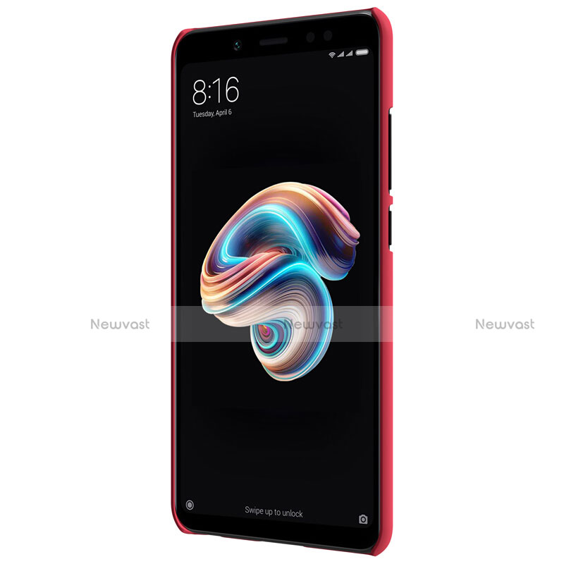 Mesh Hole Hard Rigid Cover for Xiaomi Redmi Note 5 AI Dual Camera Red