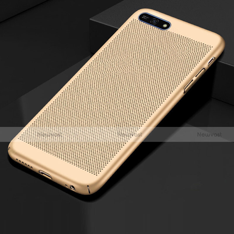 Mesh Hole Hard Rigid Snap On Case Cover for Huawei Honor 7A