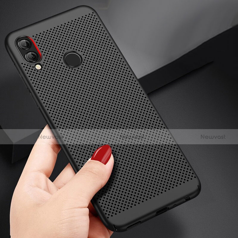 Mesh Hole Hard Rigid Snap On Case Cover for Huawei Honor V10 Lite