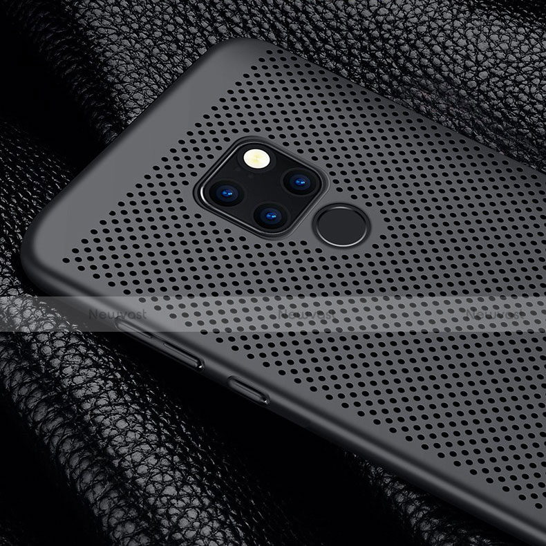 Mesh Hole Hard Rigid Snap On Case Cover for Huawei Mate 20