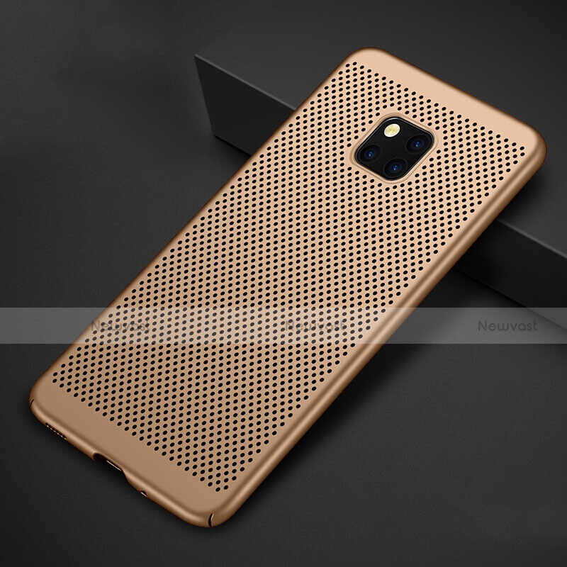 Mesh Hole Hard Rigid Snap On Case Cover for Huawei Mate 20 Pro