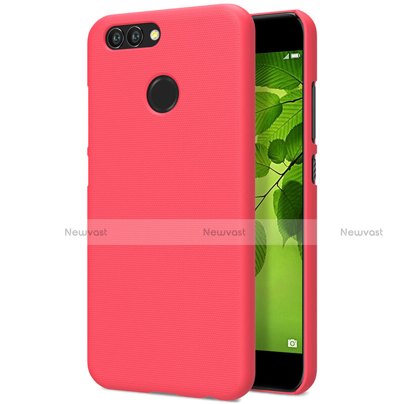 Mesh Hole Hard Rigid Snap On Case Cover for Huawei Nova 2 Red