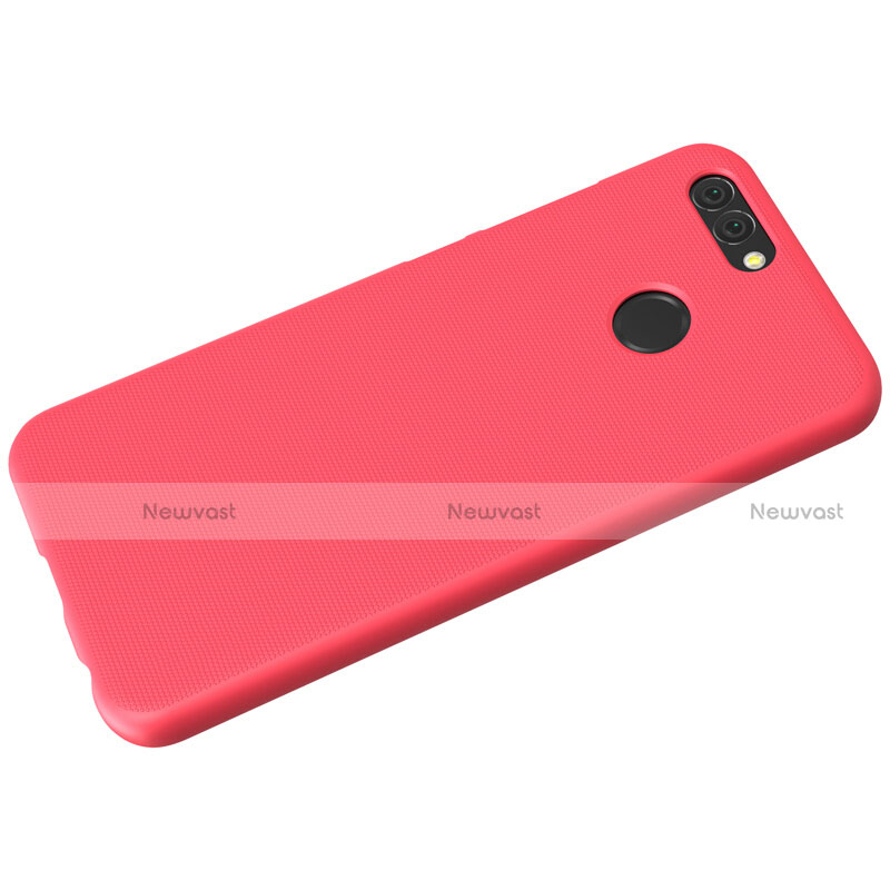 Mesh Hole Hard Rigid Snap On Case Cover for Huawei Nova 2 Red