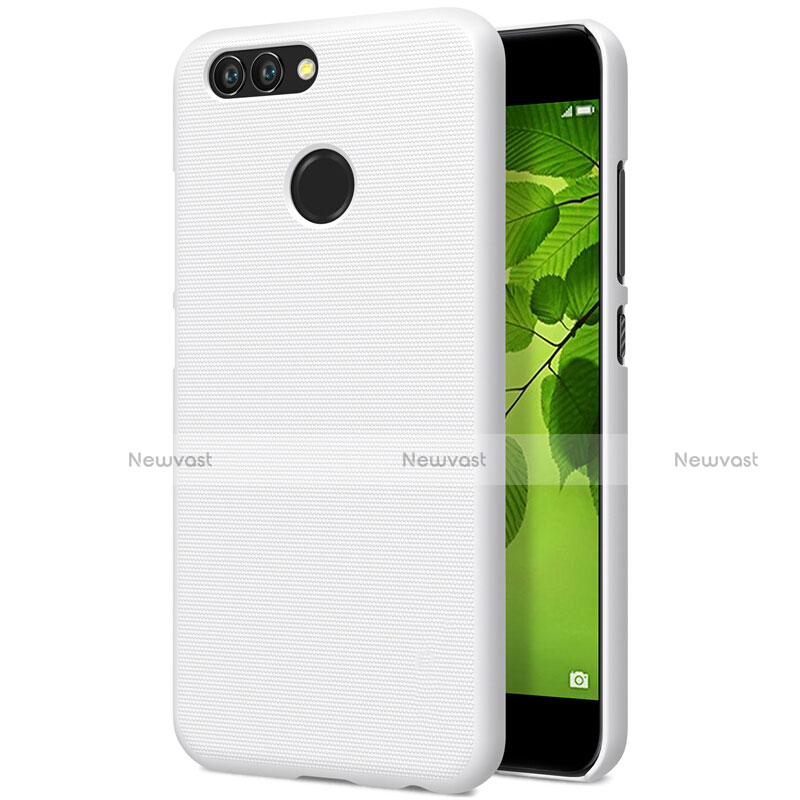 Mesh Hole Hard Rigid Snap On Case Cover for Huawei Nova 2 White