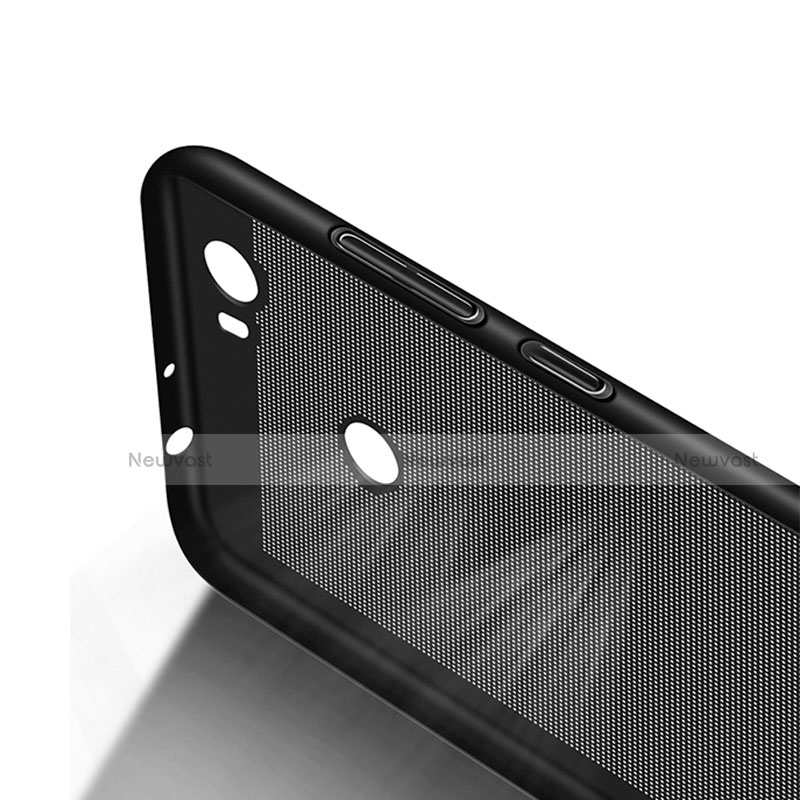 Mesh Hole Hard Rigid Snap On Case Cover for Huawei Nova Black