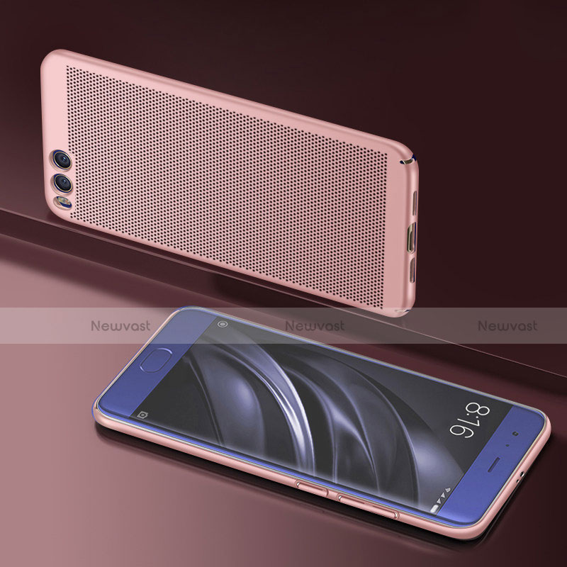 Mesh Hole Hard Rigid Snap On Case Cover for Xiaomi Mi 6