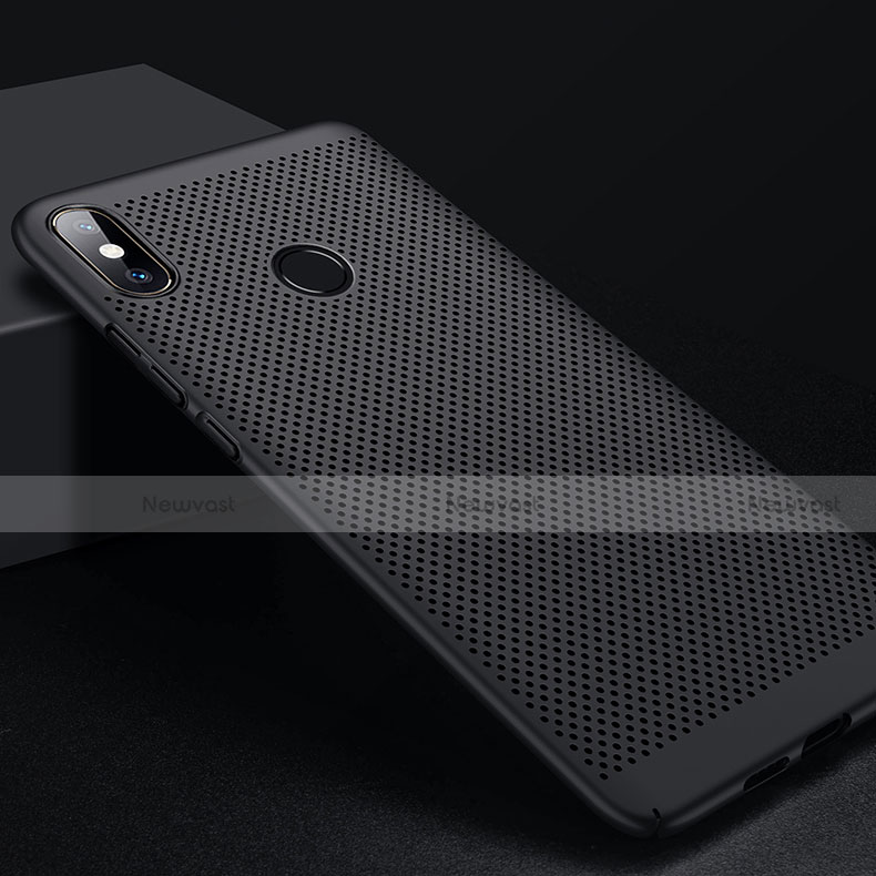 Mesh Hole Hard Rigid Snap On Case Cover for Xiaomi Mi A2