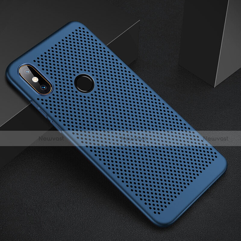 Mesh Hole Hard Rigid Snap On Case Cover for Xiaomi Mi A2