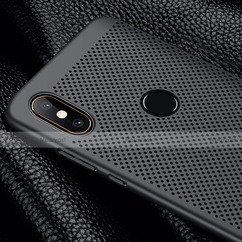 Mesh Hole Hard Rigid Snap On Case Cover for Xiaomi Mi A2 Lite