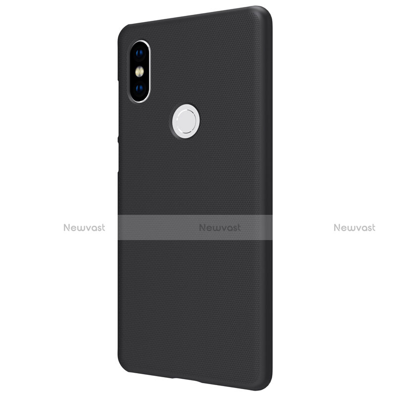 Mesh Hole Hard Rigid Snap On Case Cover for Xiaomi Mi Mix 2S Black