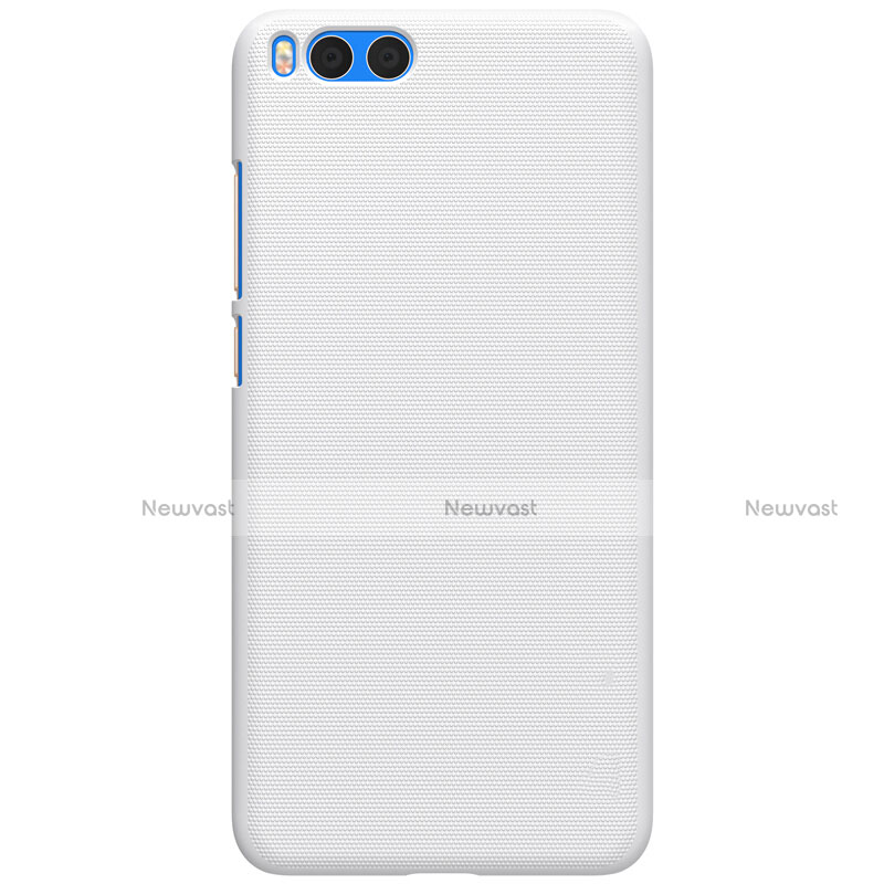 Mesh Hole Hard Rigid Snap On Case Cover for Xiaomi Mi Note 3 White