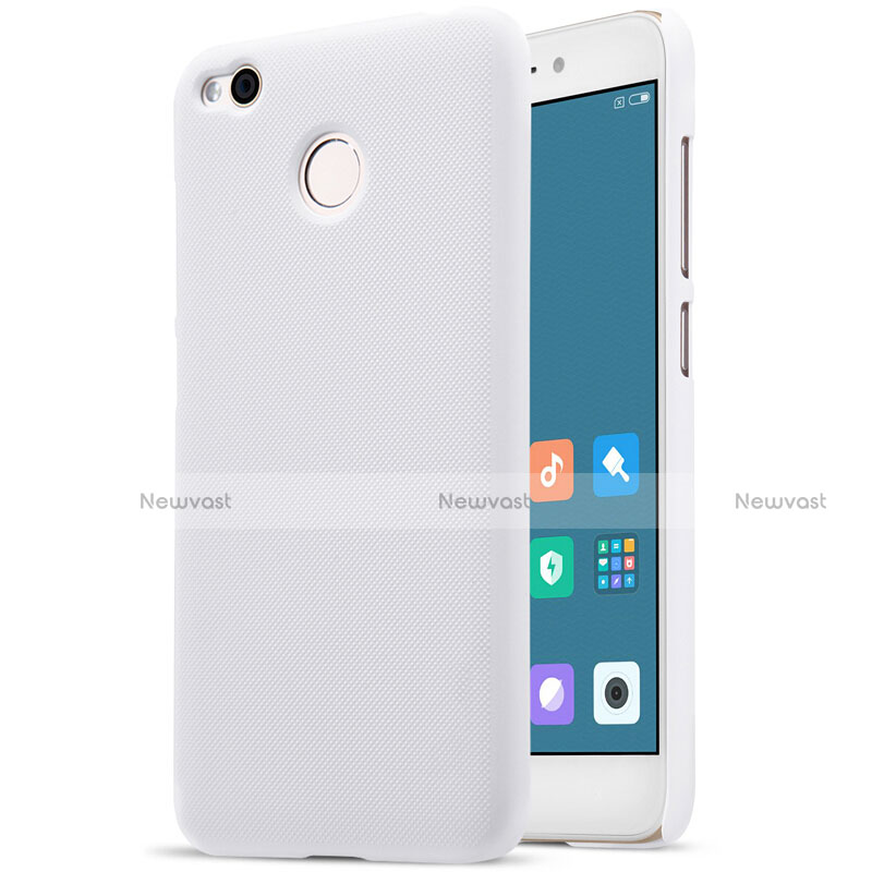 Mesh Hole Hard Rigid Snap On Case Cover for Xiaomi Redmi 4X White