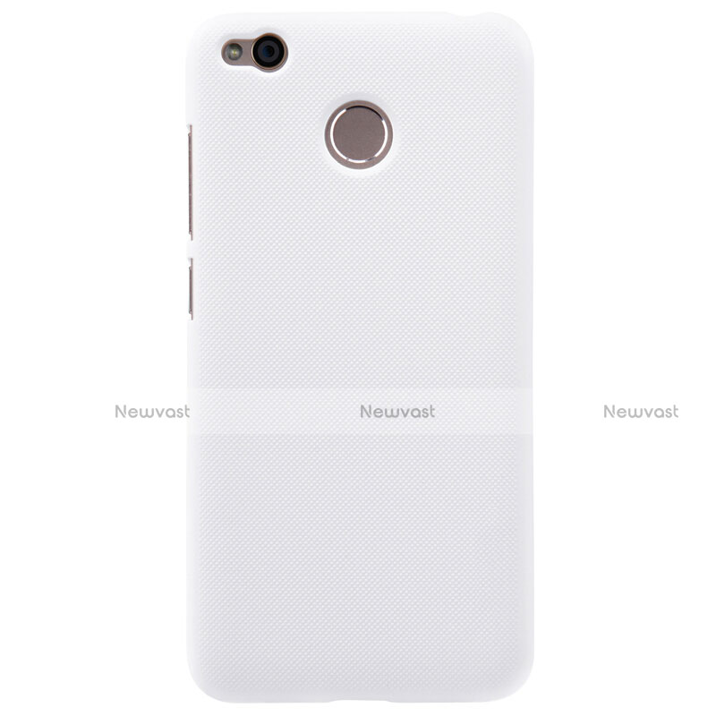 Mesh Hole Hard Rigid Snap On Case Cover for Xiaomi Redmi 4X White