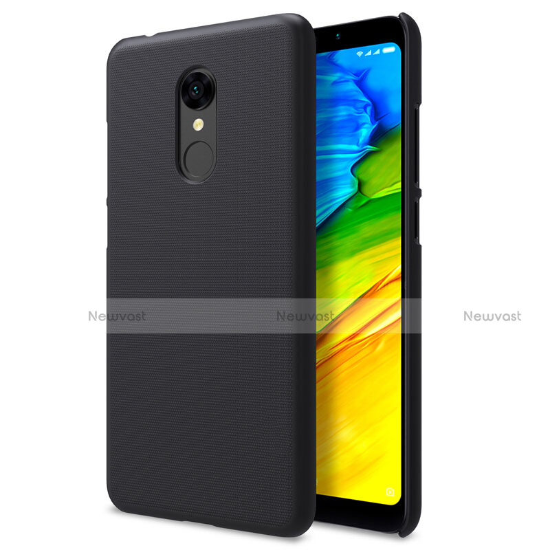 Mesh Hole Hard Rigid Snap On Case Cover for Xiaomi Redmi 5 Black