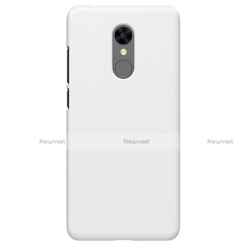 Mesh Hole Hard Rigid Snap On Case Cover for Xiaomi Redmi 5 White